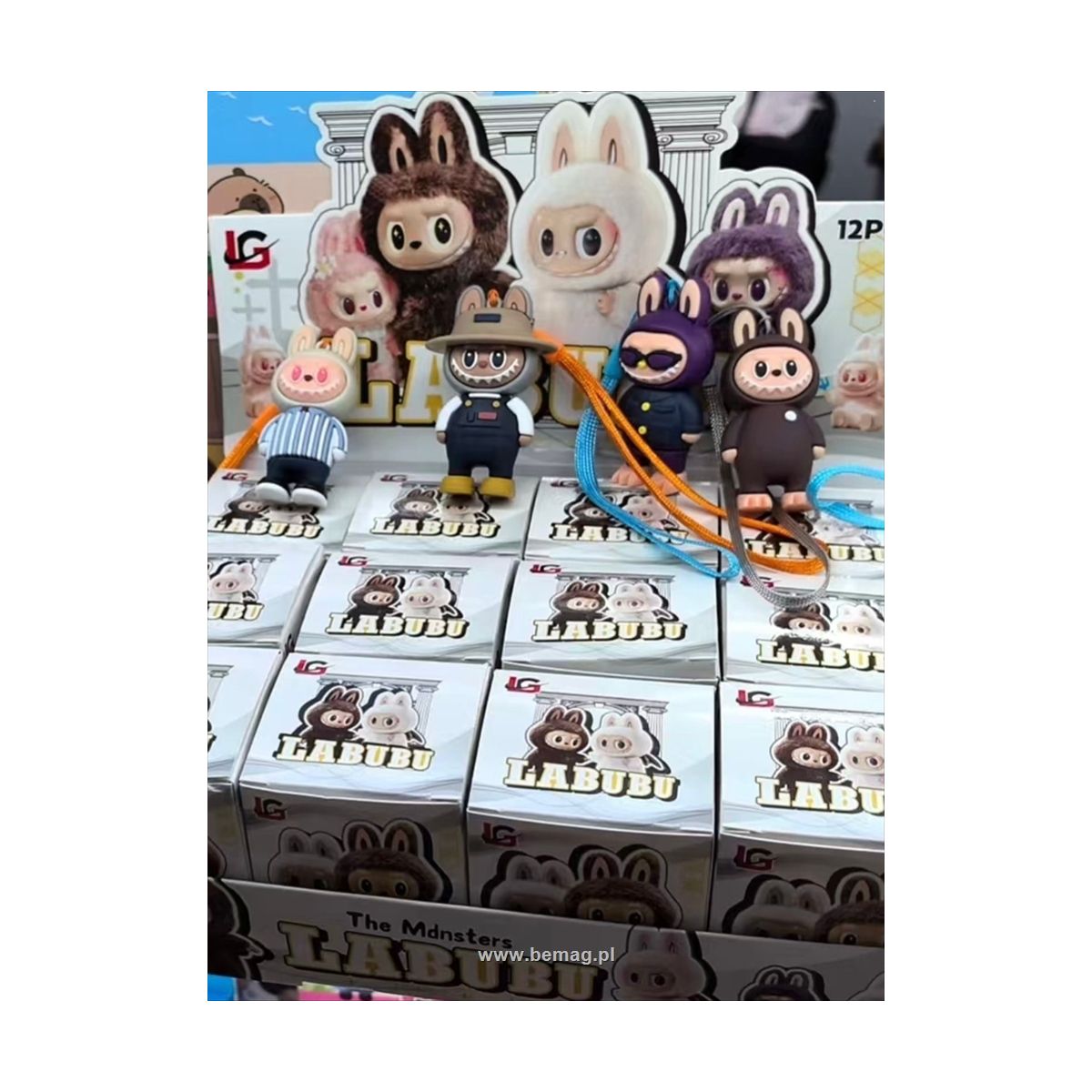 Figurka Bemag bubu wisiorek (780075)