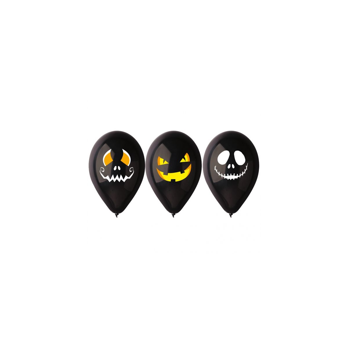 Balon gumowy PREMIUM HALLOWEEN TWARZE Godan (GB/PG39)