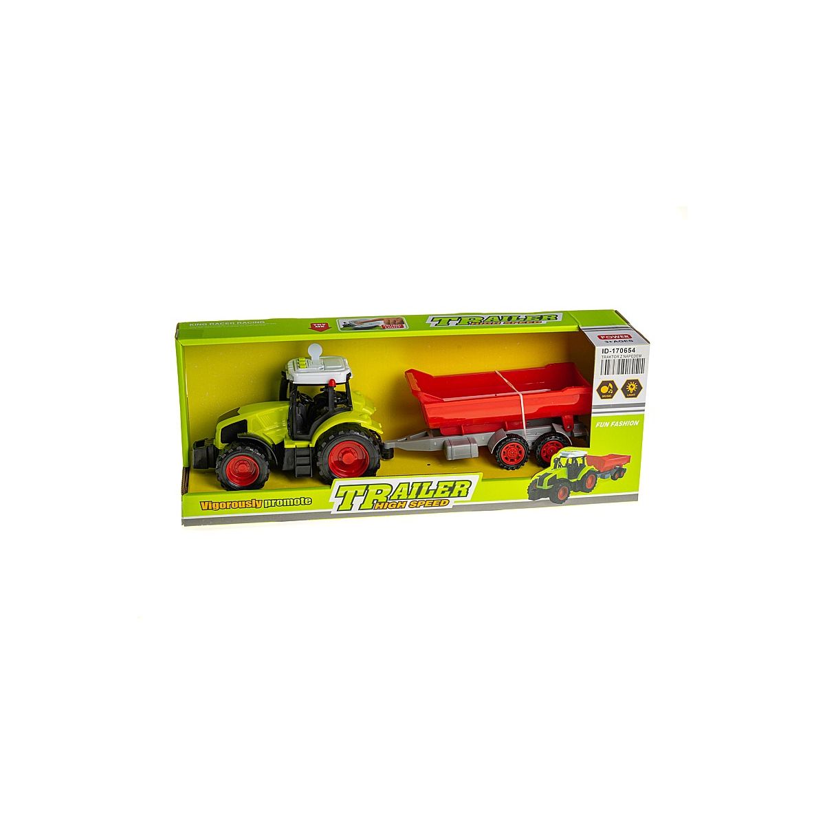 Traktor z przyczepą na napęd Adar (540620)