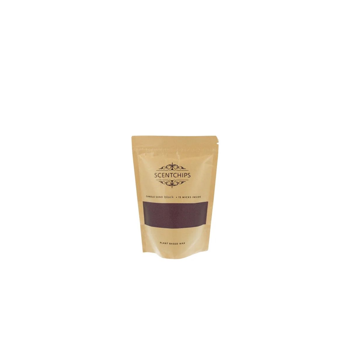 Świeca Pavoncella piaskowa 250g czarna (8716516204222)