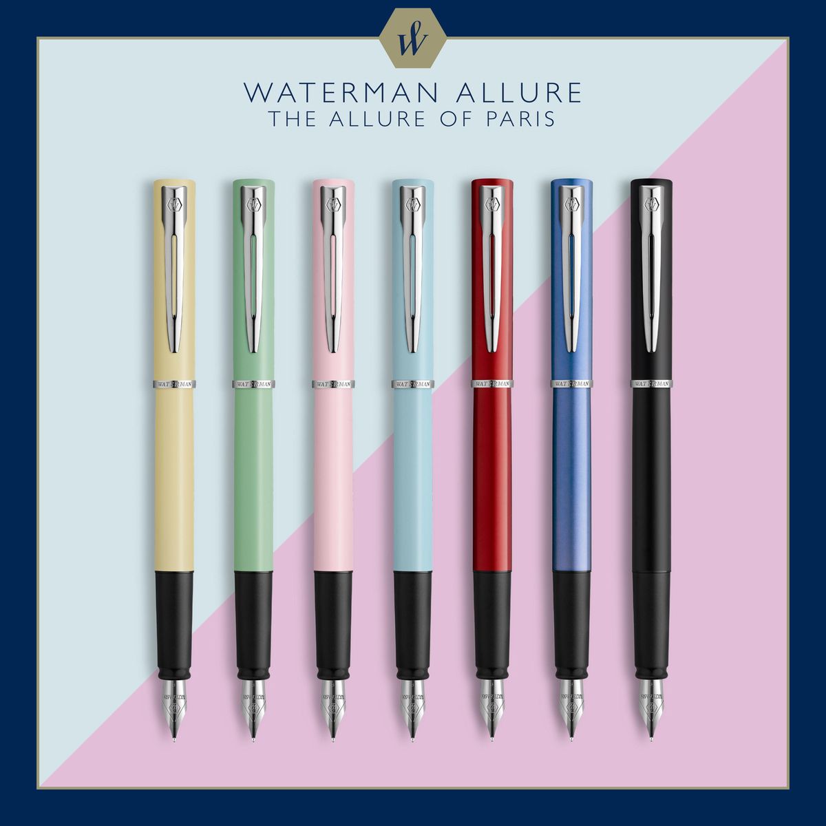 Ekskluzywne pióro wieczne Waterman Allure (2105302)