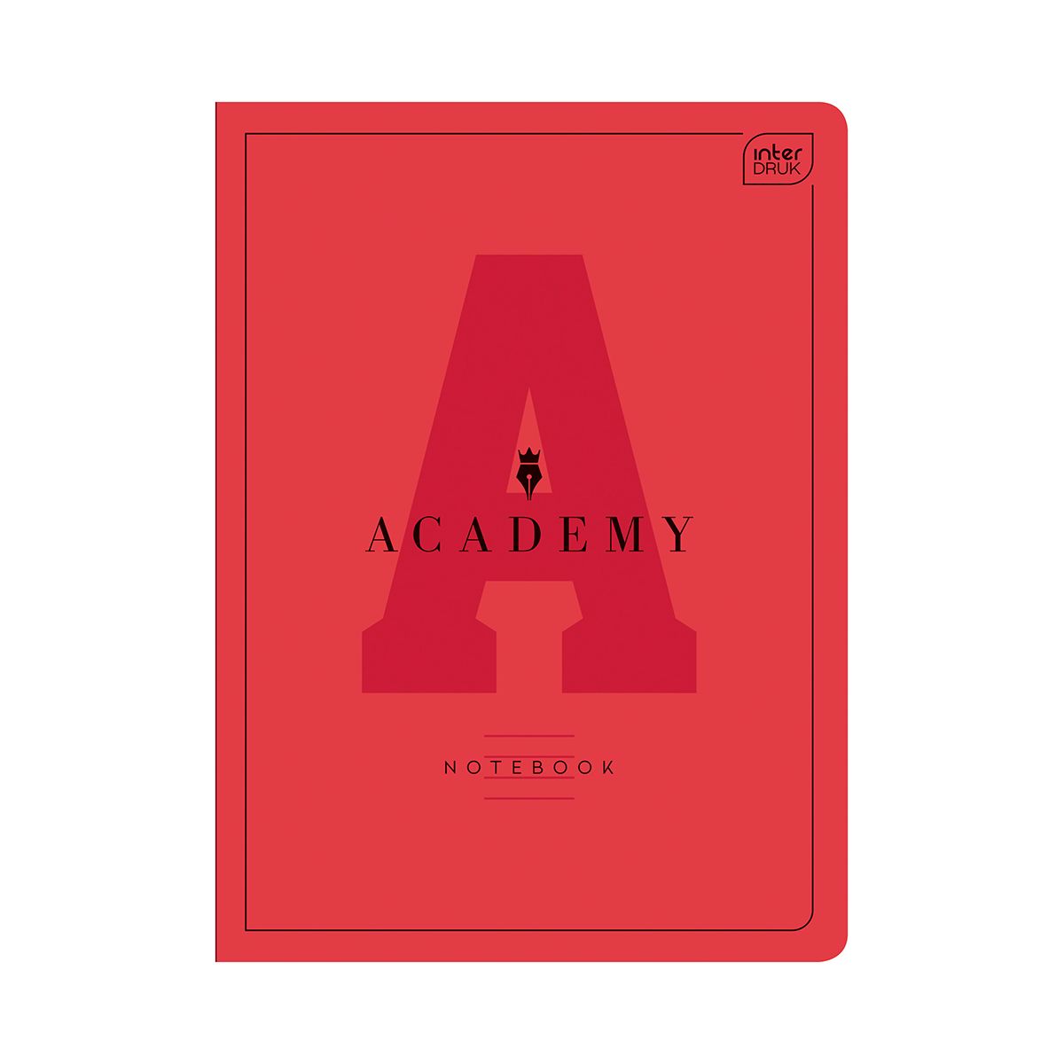 Zeszyt Hybrid Academy 90g A5 32k. 90g linia Interdruk