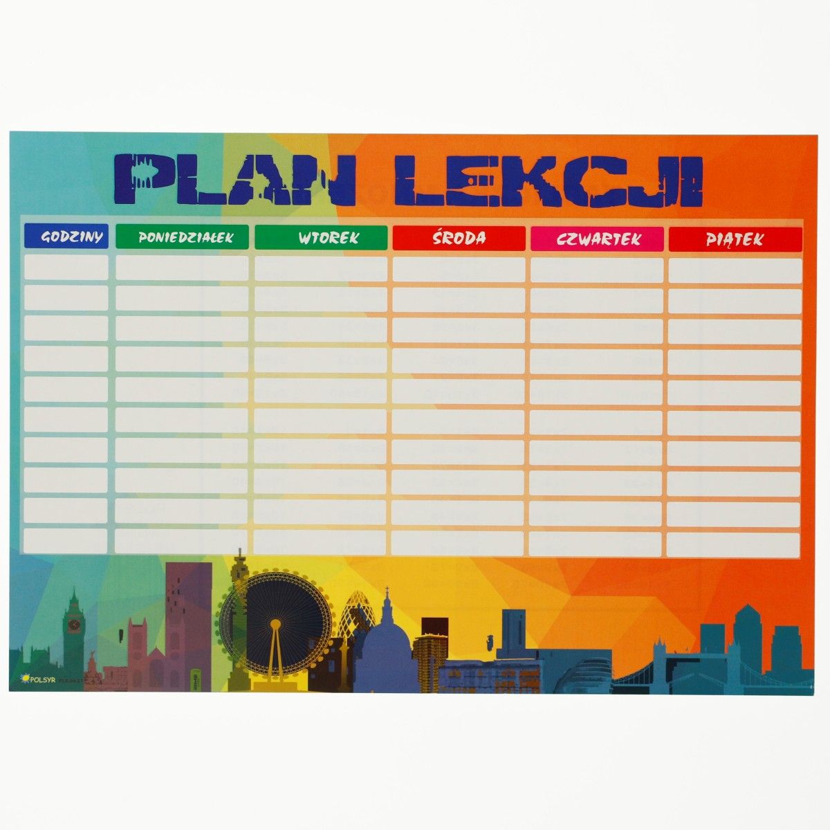 Plan lekcji Polsyr