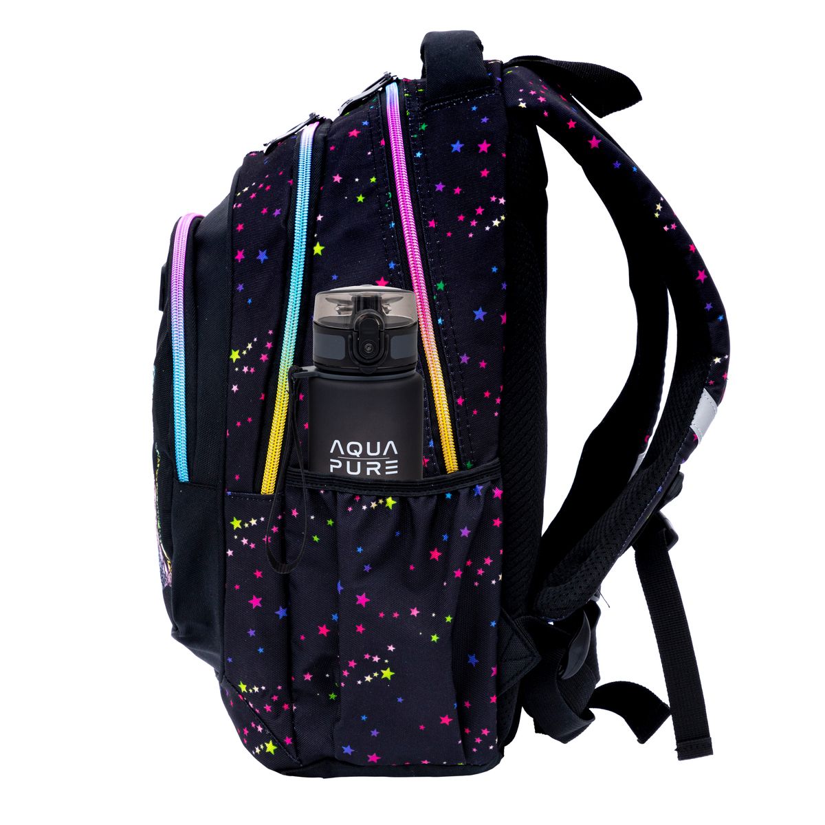 Plecak Golden Effect Rainbow Kitty Head (502025032)