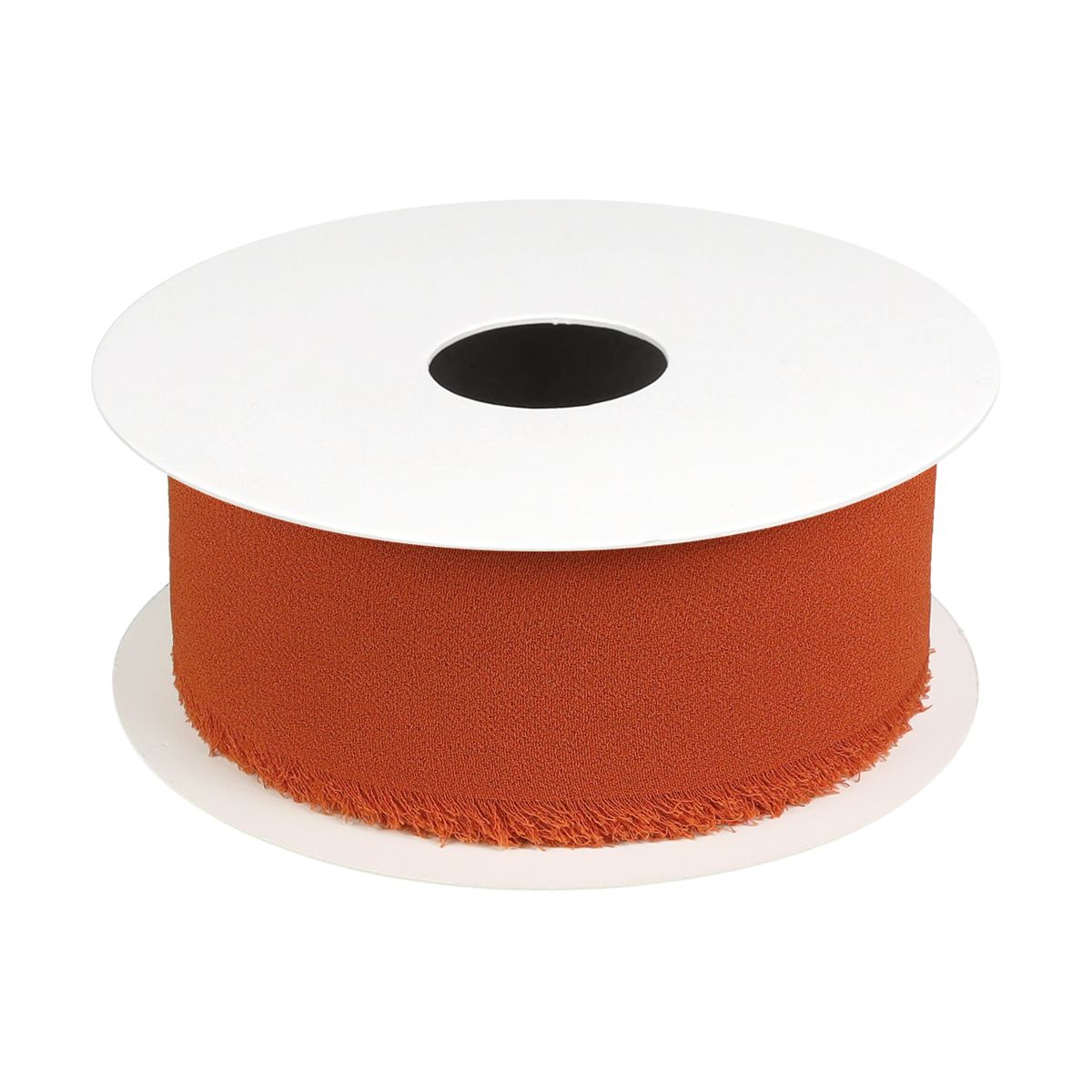 Wstążka Titanum Craft-Fun Series szyfonowa strzępiona 40x10 [mm x m] miedziana (WJ40-10-020)