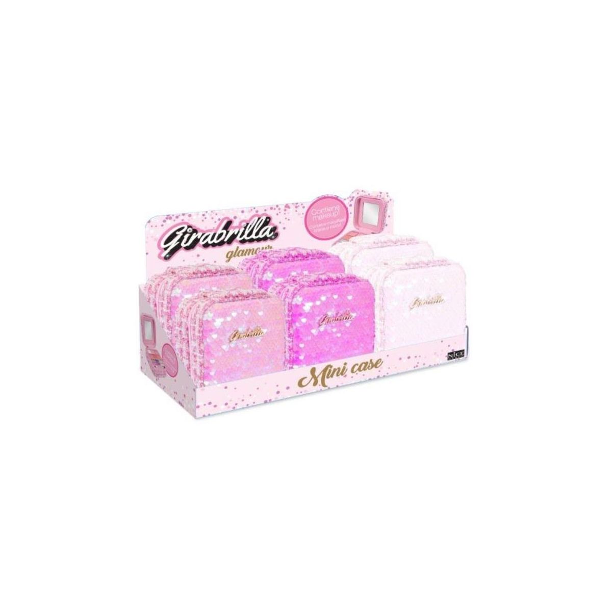 Zestaw piękności Mini walizeczka makeup Girabrilla Nice Group (1144)