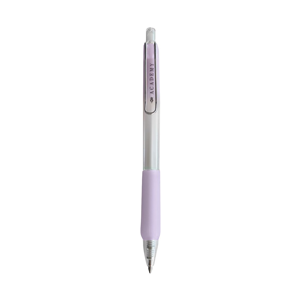 Długopis żelowy PASTEL ACADEMY automatyczny SILKY z gripem niebieski 0,7mm Interdruk (żelowy)