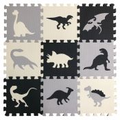 Mata dla malucha Lean Puzzle Mata piankowa dinozaury 9 elementów (23031)