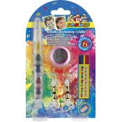 Kredki do malowania twarzy segmentowe 6 kol. Titanum