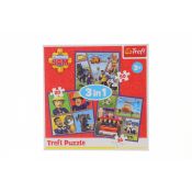 Puzzle Trefl Strażak Sam 3w1 el. (34868)