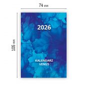 Kalendarz książkowy (terminarz) mix A7 Press (TYGODNIOWY)