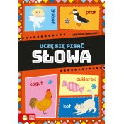 Książeczka edukacyjna Zielona Sowa Uczę się pisać. Słowa