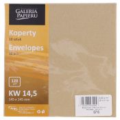 Koperta pearl złota p złoty [mm:] 145x145 Galeria Papieru (280715) 10 sztuk