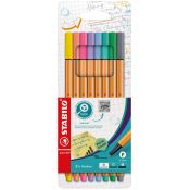 Cienkopis mix 0,4mm 8kol. Stabilo (88/8-01)