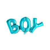 Balon foliowy Partydeco niebieski napis Boy 11cal (FB8M-001)