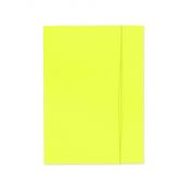 Teczka kartonowa na gumkę (jk) szkolna fluo A4 mix 250g Kreska