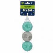 Gadżet Trik Roll piłki dla psa 3szt., 6cm (560665)
