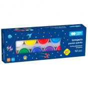 Farby plakatowe Happy Color Pixi Planet (HA 3310 0025-PP12)