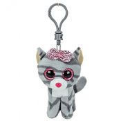 Pluszak Beanie Boos szary kot Kiki [mm:] 85 Meteor (TY35243)