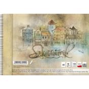 Blok artystyczny A5 100g 100k [mm:] (mix)x(mix) Kreska