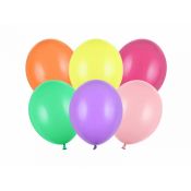 Balon gumowy Partydeco Strong metallic 100 szt. mix 270mm (SB12M-000)