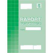 Druk offsetowy raport dyspozytorski SM/106 A4 40k. Michalczyk i Prokop (804-1)