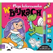 Książeczka edukacyjna Aksjomat Moja kolorowanka. W bajkach. Kredka segmentowa