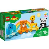 Klocki konstrukcyjne Lego Duplo pociąg ze zwierzątkami (10955)