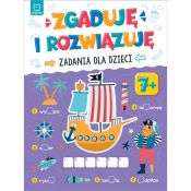 Książeczka edukacyjna Aksjomat Zgaduję i rozwiązuję. Zadania dla dzieci. 7+