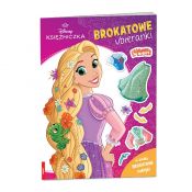 Książeczka edukacyjna Ameet Disney Księżniczka. Brokatowe Ubieranki (SDLB 9107)