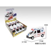 Ambulans Bigtoys światło i dźwięk, 17cm (BA3257)