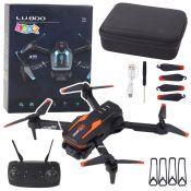 Dron Zdalnie Sterowany LU800 Kamera Światła LED Pomarańczowy Lean (23096)