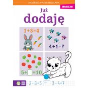 Książeczka edukacyjna Zielona Sowa Akademia przedszkolaka. Już dodaję