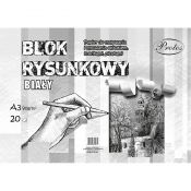 Blok rysunkowy Protos A3 biały 90g 20k