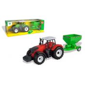 Traktor z napędem i maszyną Swede (G8413)