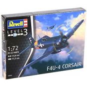 Model do sklejania Revell Vought F4 U Corsair - amerykański samolot myśliwski (03955)