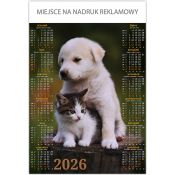 Kalendarz ścienny Telegraph PRZYJACIELE plakatowy 670mm x 988mm (18)