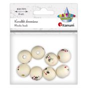 Ozdoba drewniana Craft-Fun Series koraliki 44209099 Titanum (25KBZ009)