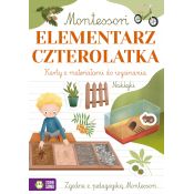 Książeczka edukacyjna Zielona Sowa Montessori. Elementarz czterolatka