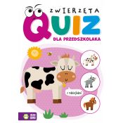 Książeczka edukacyjna Zielona Sowa Quiz dla przedszkolaka. Zwierzęta