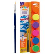 Farby plakatowe Carioca kolor: mix 25ml 6 kolor. (170-2778)