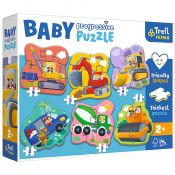 Puzzle Trefl Amscar Films Bing baby Pojazdy (44004)