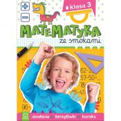 Książeczka edukacyjna Aksjomat Matematyka ze smokami. Klasa 3. Działania, łamigłówki, komiks