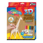 Puzzle Patio Colorino drewniane (32490)