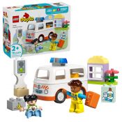 Klocki konstrukcyjne Lego Duplo Karetka z kierowcą (10447)