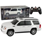 Samochód Cadillac Escalade R/C Biały Światła Dźwięk 1:16 Lean (14138)