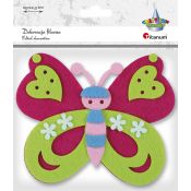 Ozdoba filcowa Titanum Craft-Fun Series motyl (20CR0312-3)