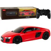 Samochód Lean R/C Audi R8 1:24 Rastar Czerwone (15271)