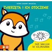 Książeczka edukacyjna Zielona Sowa Zwierzęta i ich otoczenie