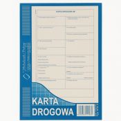 Druk offsetowy O pap. Karta drogowa A5 80k. Michalczyk i Prokop (815-3)